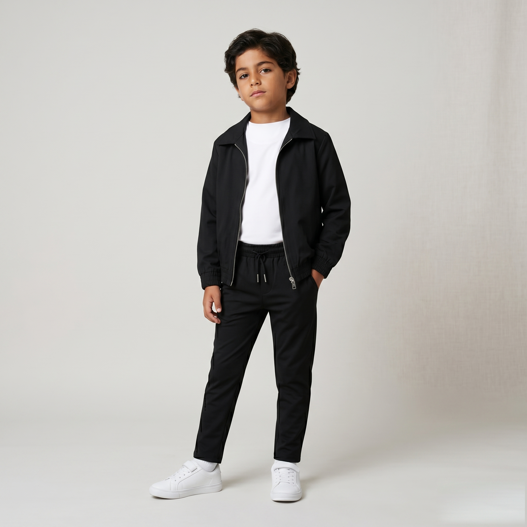 ESSENTIAL SUIT - ZWART